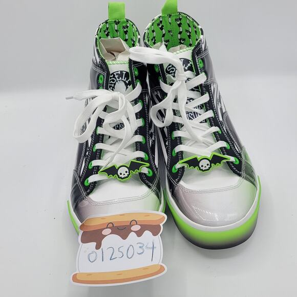 Ground Up Beetlejuice Women's size 11 green white movie collectible - Picture 8 of 9